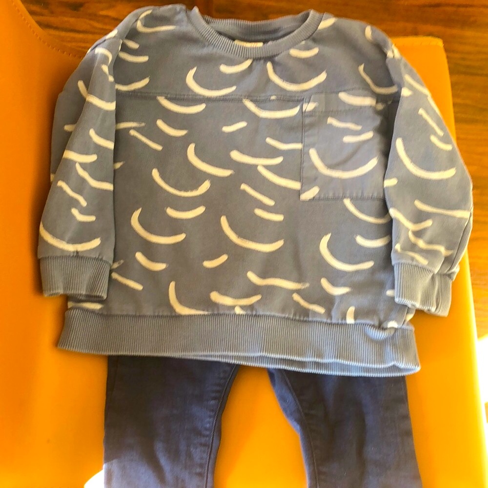 Zara Sweatshirt And Skinny Pants - Great Condition